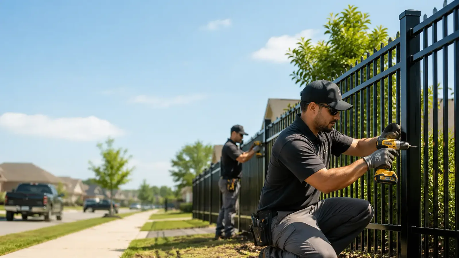 Metal Fence Installation in Sorrento, LA